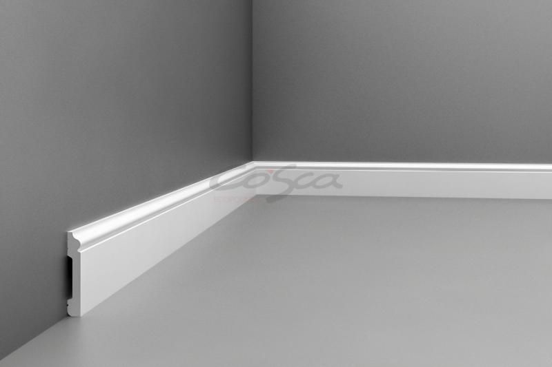 Напольный плинтус Cosca PX 002, 79х13